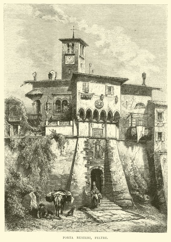Porta Rusteri, Feltre door English School