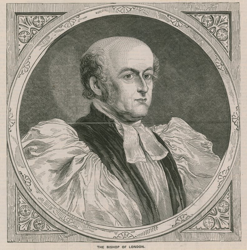 Portret van Charles Blomfield door English School