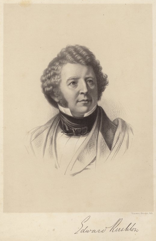 Portret van Edward Rushton door English School