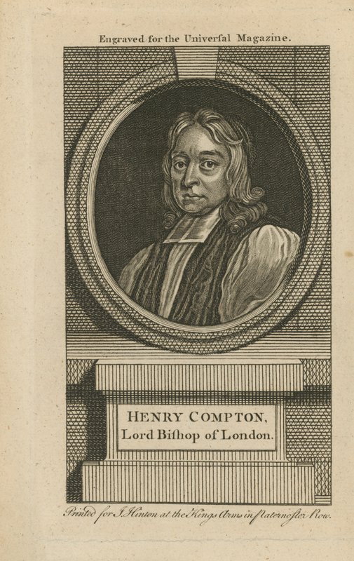 Portret van Henry Compton door English School
