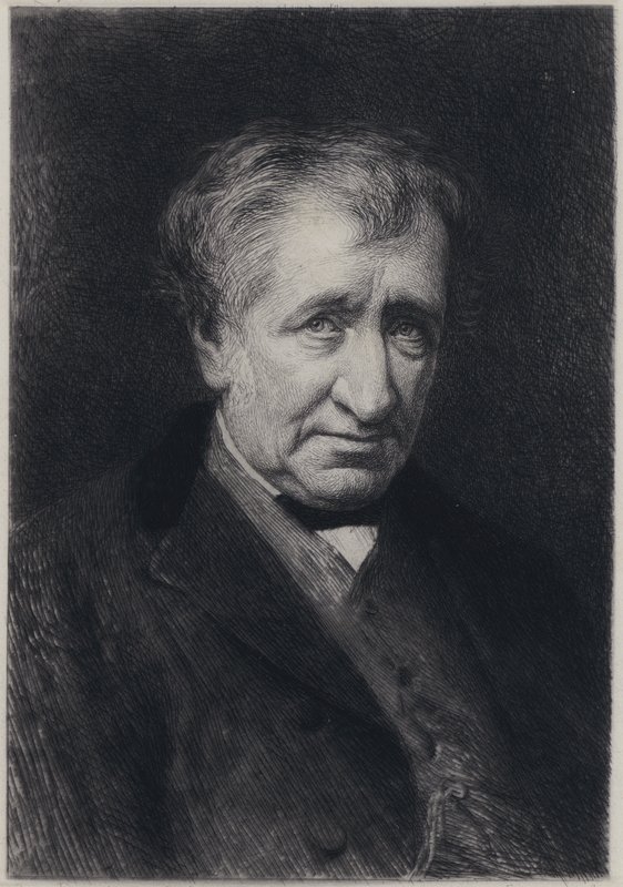 Portret van James Nasmyth, ingenieur door English School