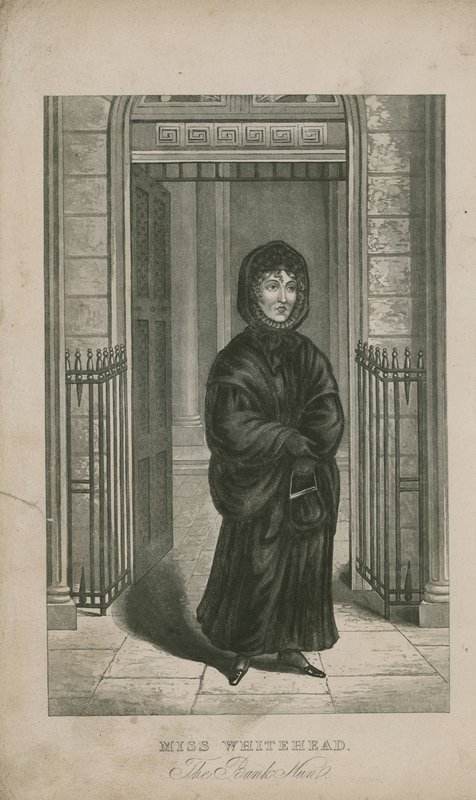 Portret van Miss Whitehead door English School