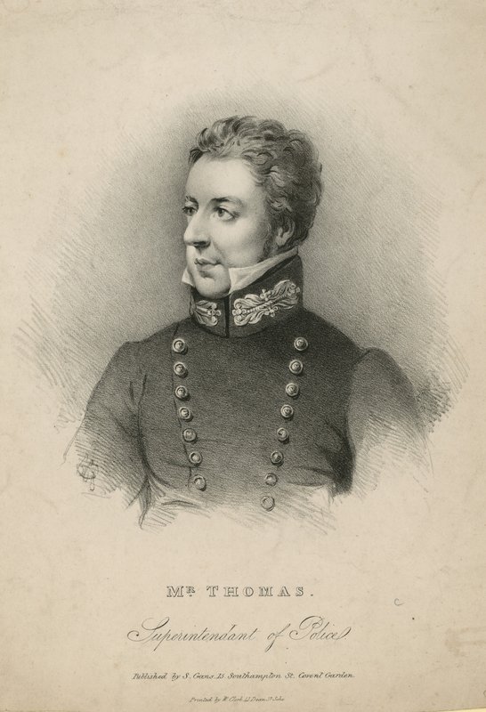 Portret van Mr. Thomas door English School