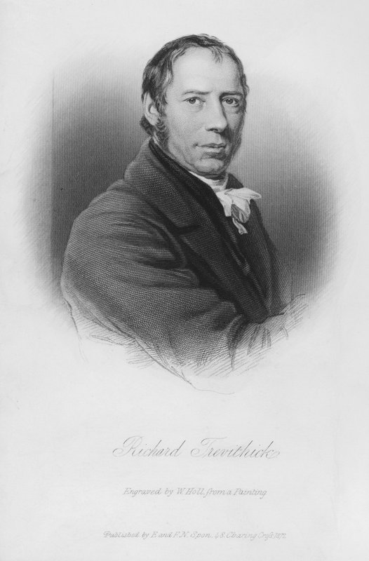 Portret van Richard Trevithick door English School