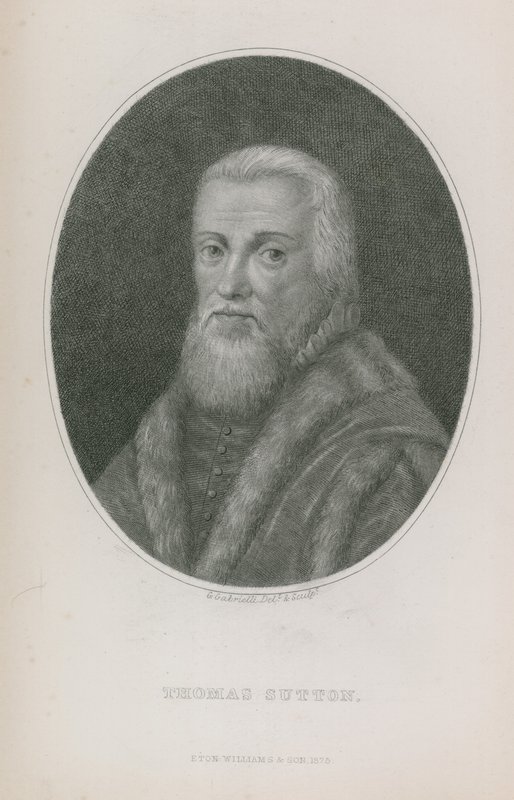 Portret van Thomas Sutton door English School