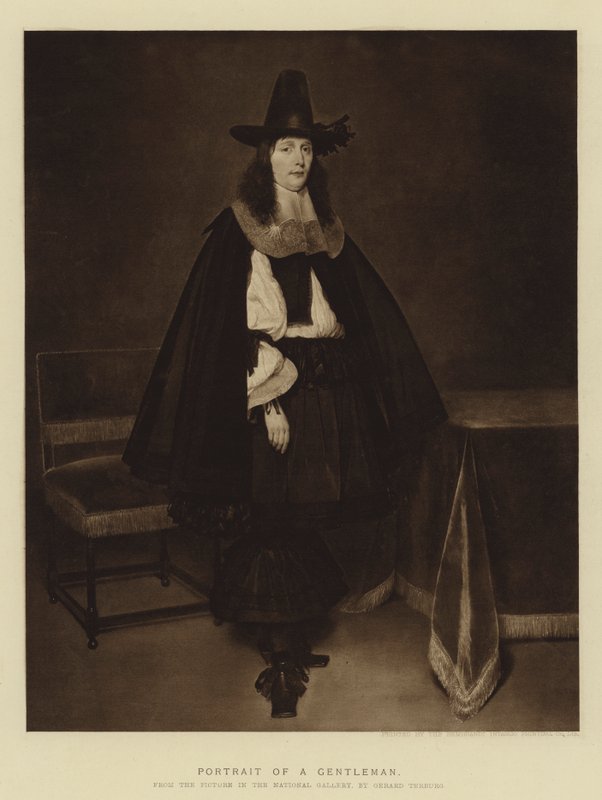 Portret van een Heer door English School