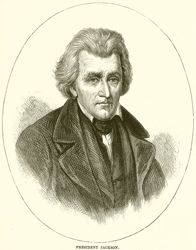 President Jackson door English School
