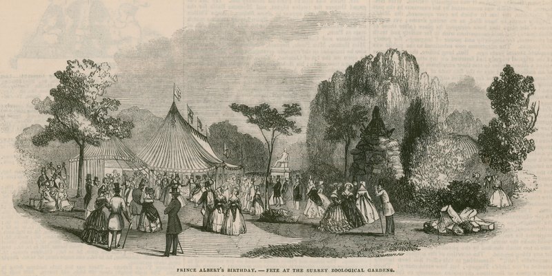 Verjaardag van Prins Albert door English School