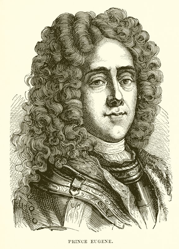 Prins Eugenius door English School