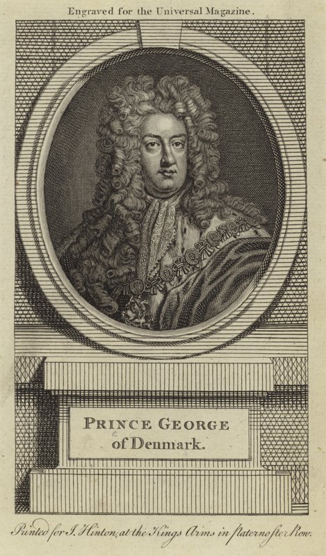 Prins George van Denemarken door English School