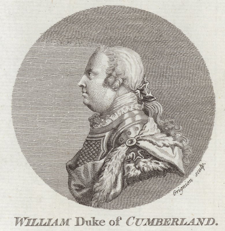 Prins Willem, Hertog van Cumberland door English School