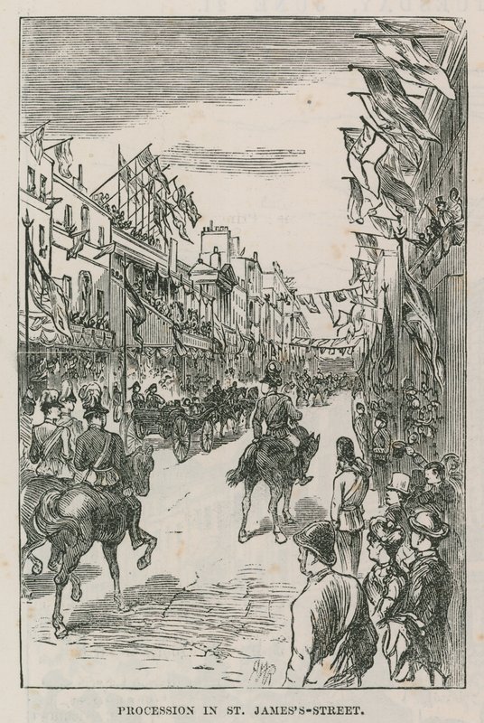Processie in St. James