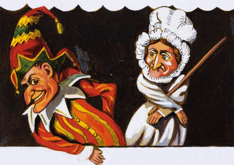 Punch en Judy door English School