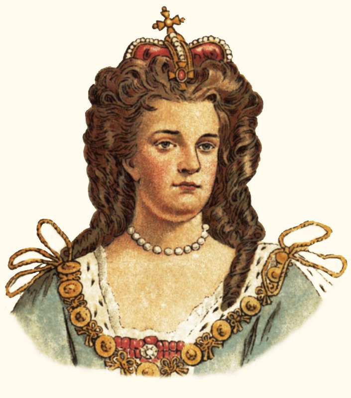 Koningin Anne door English School