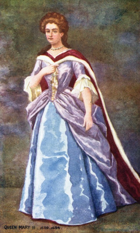 Koningin Maria II door English School