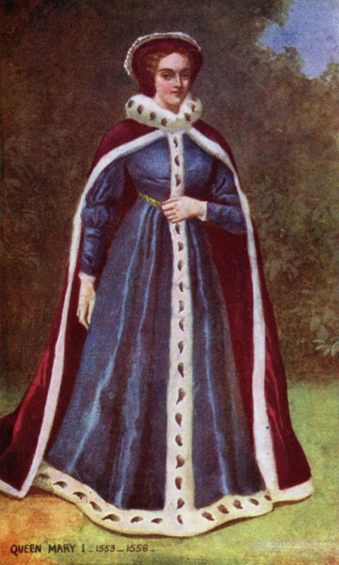 Koningin Mary I door English School