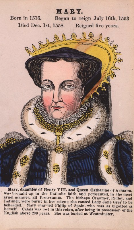 Koningin Mary I door English School