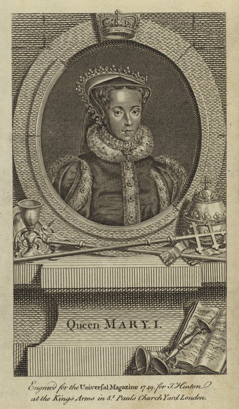 Koningin Mary I door English School