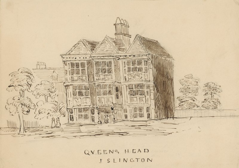 Queens Head, Islington, Londen door English School