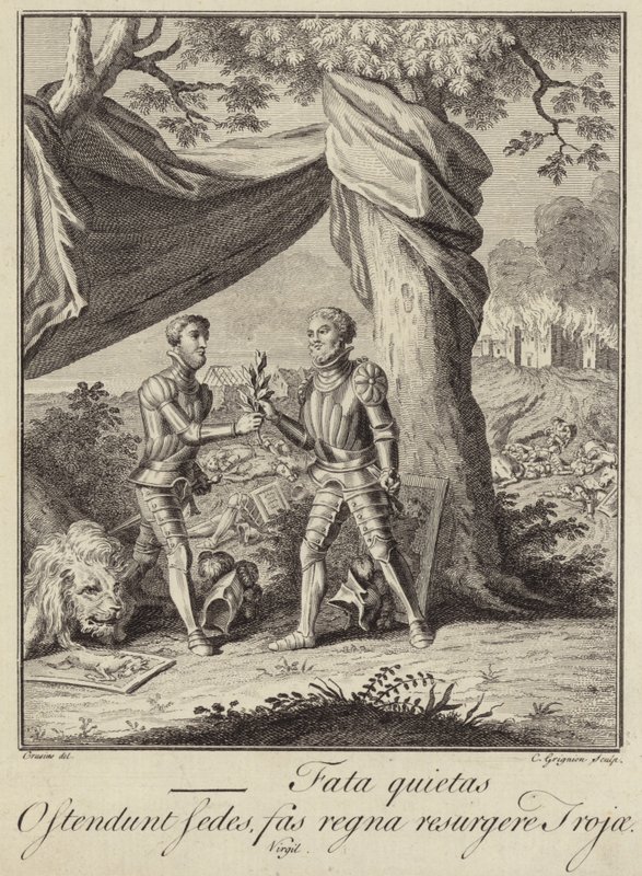 Citaat uit de Aeneis door English School