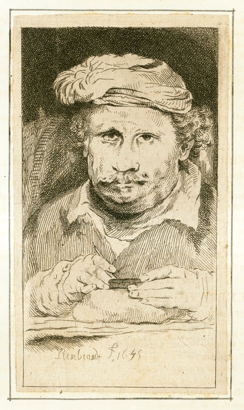 Rembrandt door English School