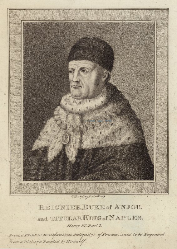 René van Anjou door English School