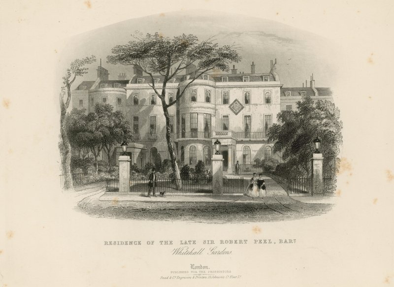 Residentie van wijlen Sir Robert Peel door English School