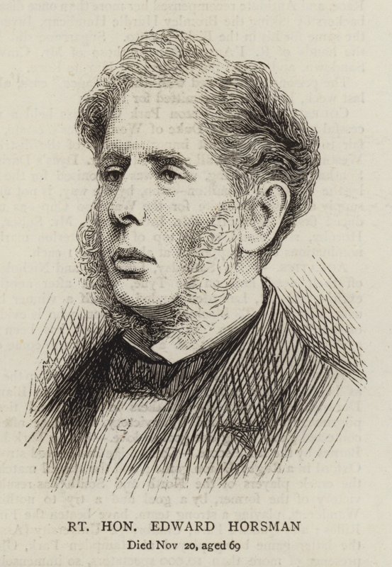 De Eerwaarde Edward Horsman door English School