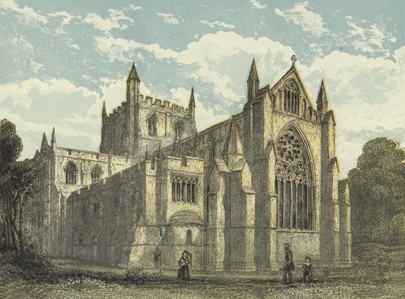 Ripon Kathedraal, Zuidoostelijke Aanblik door English School