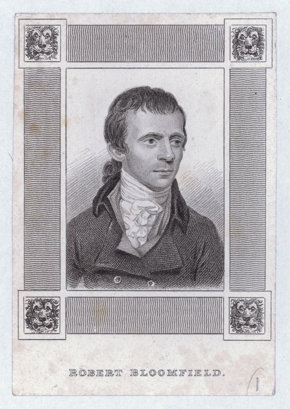 Robert Bloomfield, Engelse dichter (gravure) door English School