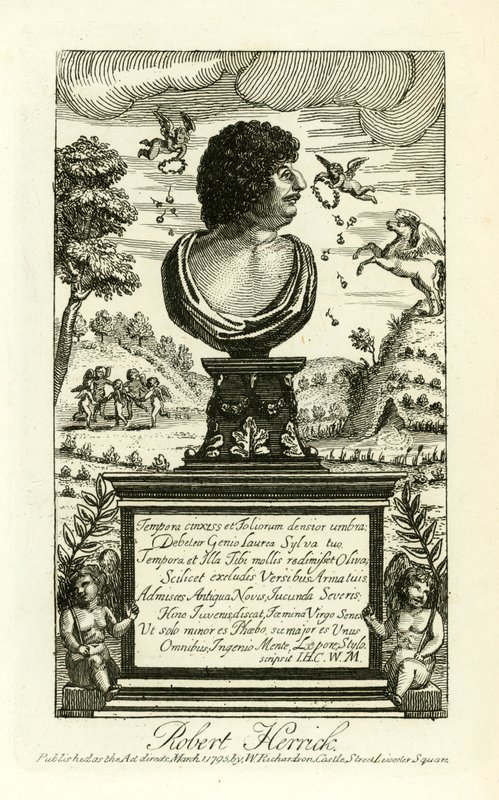 Robert Herrick door English School