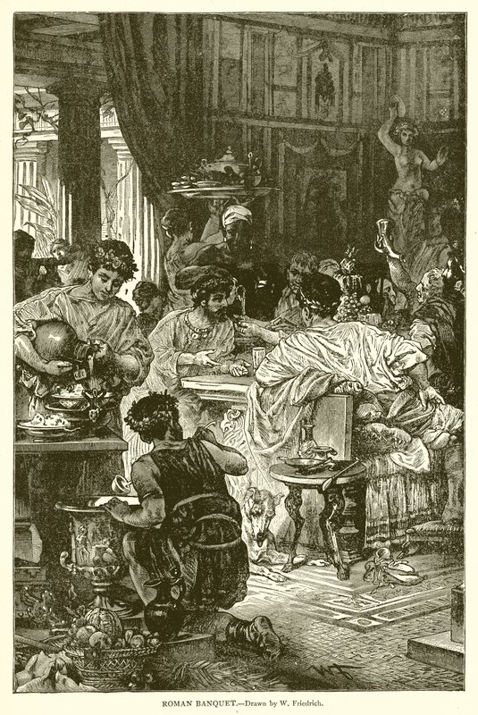 Romeins Banket door English School