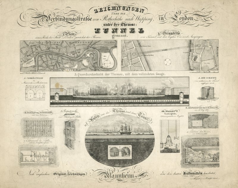 Rotherhithe Wapping Thames Tunnel door English School