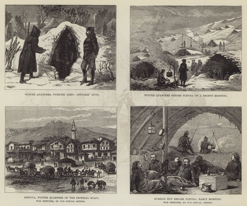 Russisch-Turkse oorlog door English School