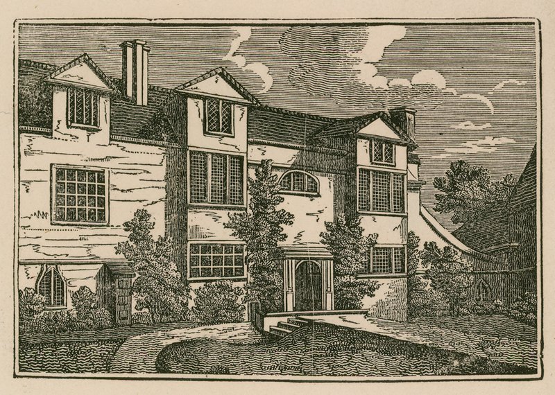 Huis van Samuel Richardson in Parsons Green, Londen door English School