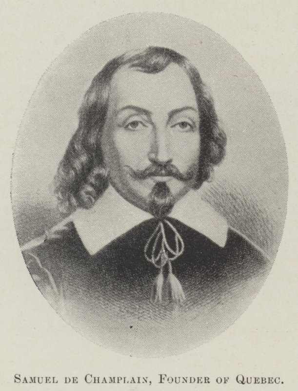 Samuel de Champlain, Stichter van Quebec door English School