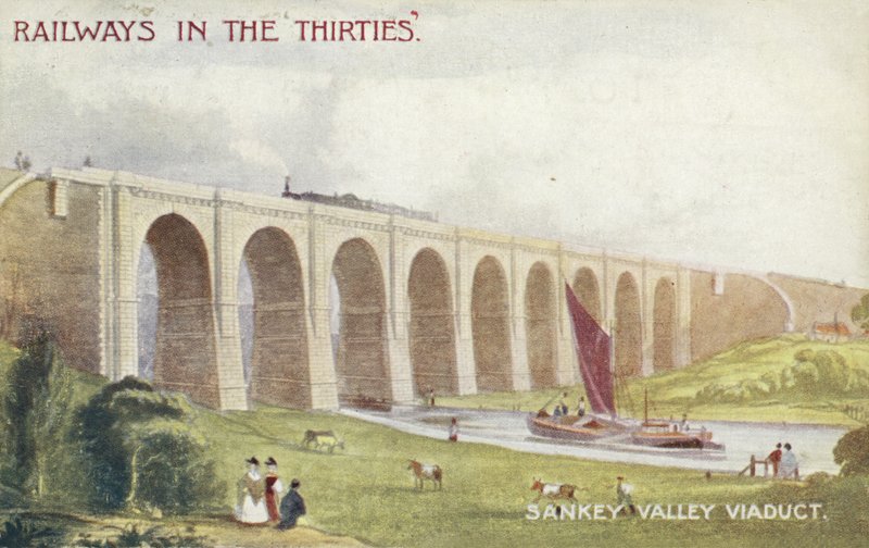 Sankey Valley Viaduct door English School