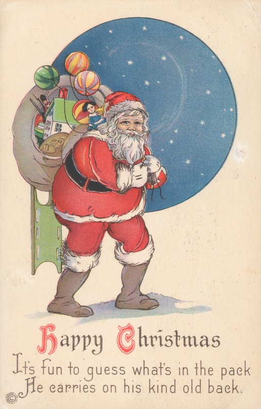 Kerstman door English School
