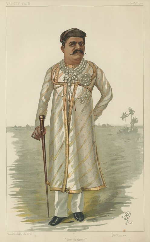 Sayajirao Gaekwad III, de Gaekwar van Baroda door English School