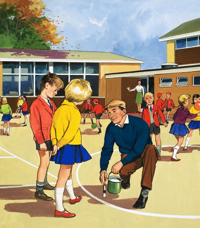 Schoolconciërge en klusjesman door English School