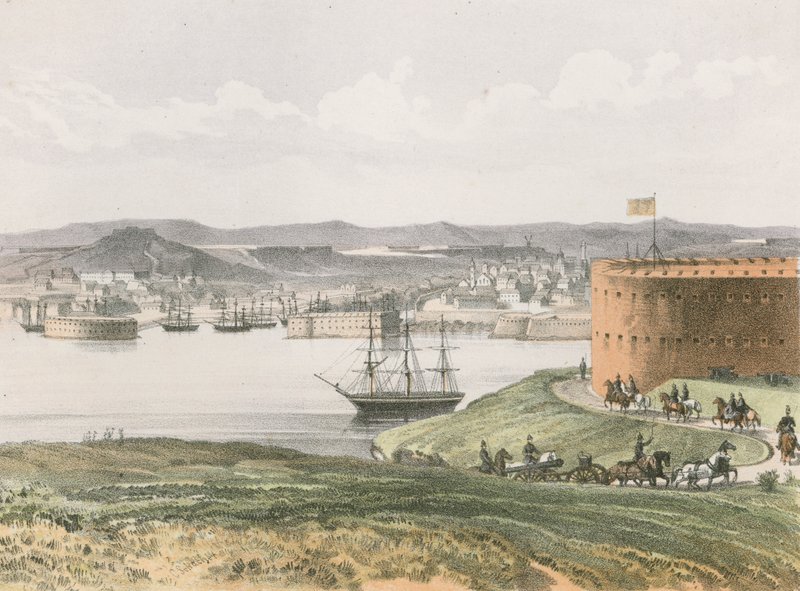 Sebastopol, vanaf Fort Constantine door English School