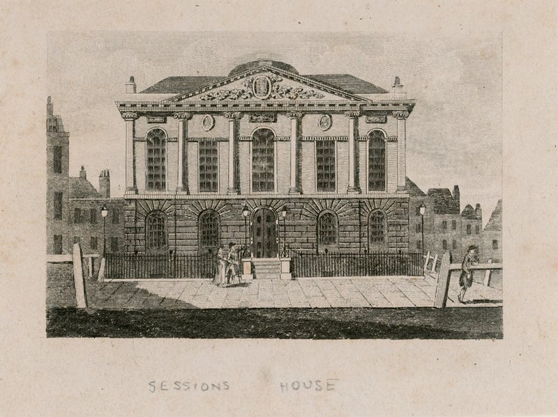 Sessions House, Clerkenwell door English School