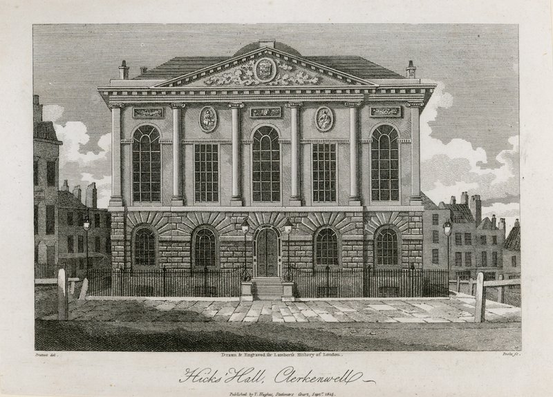 Sessions House, Clerkenwell door English School