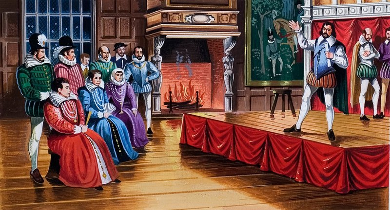 Shakespeare toneelstuk opgevoerd aan het Hof door English School