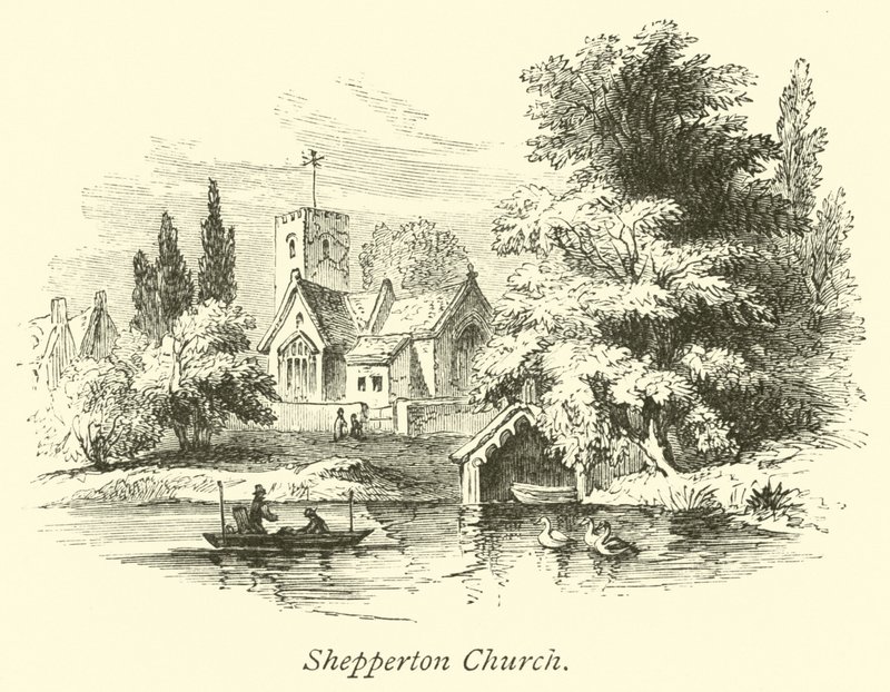Shepperton Kerk door English School