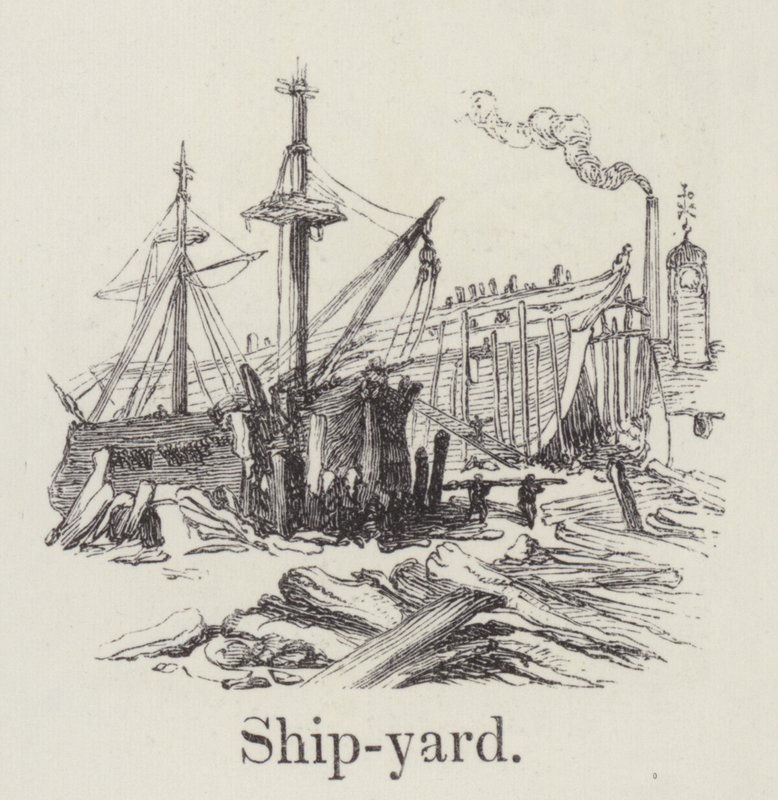 Scheepswerf door English School