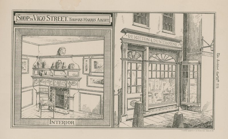 Winkel in Vigo Street door English School