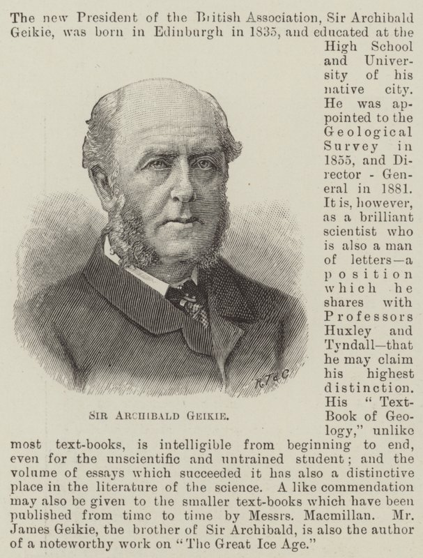 Sir Archibald Geikie door English School