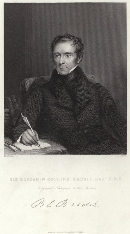 Sir Benjamin Collins Brodie door English School