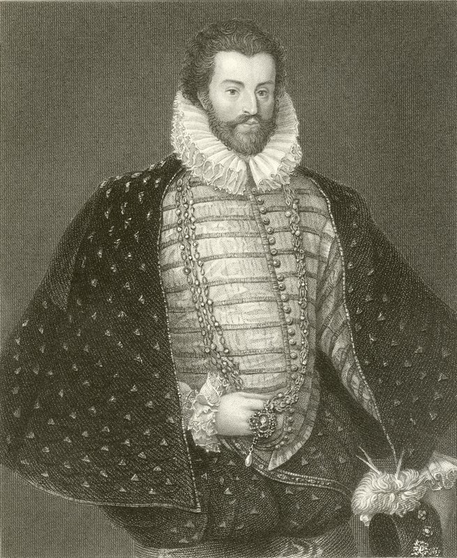 Sir Christopher Hatton door English School